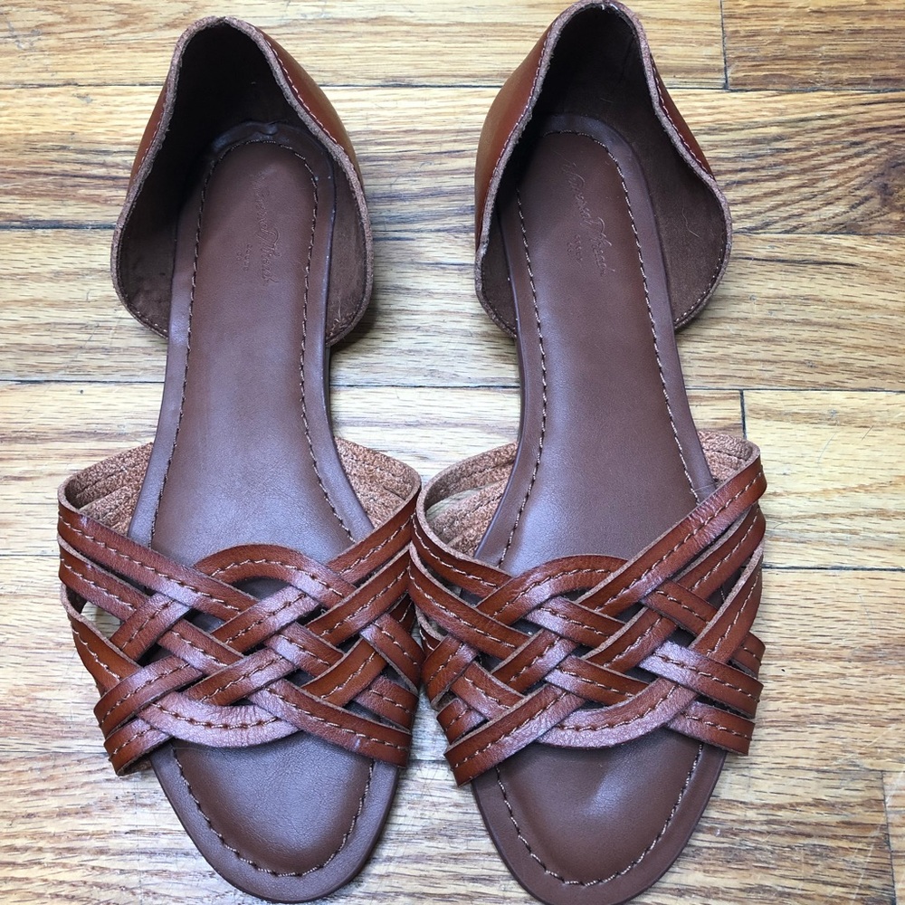 Brown sandals